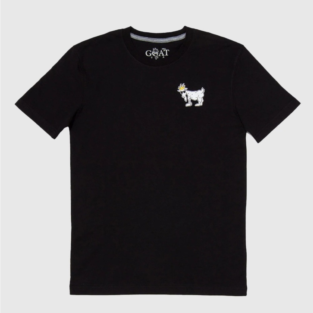 GOAT USA Black Short Sleeve Youth Tee Medium WG T Shirt
